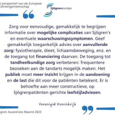 Sjogren Awareness Month 56