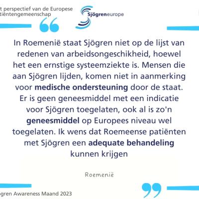 Sjogren Awareness Month